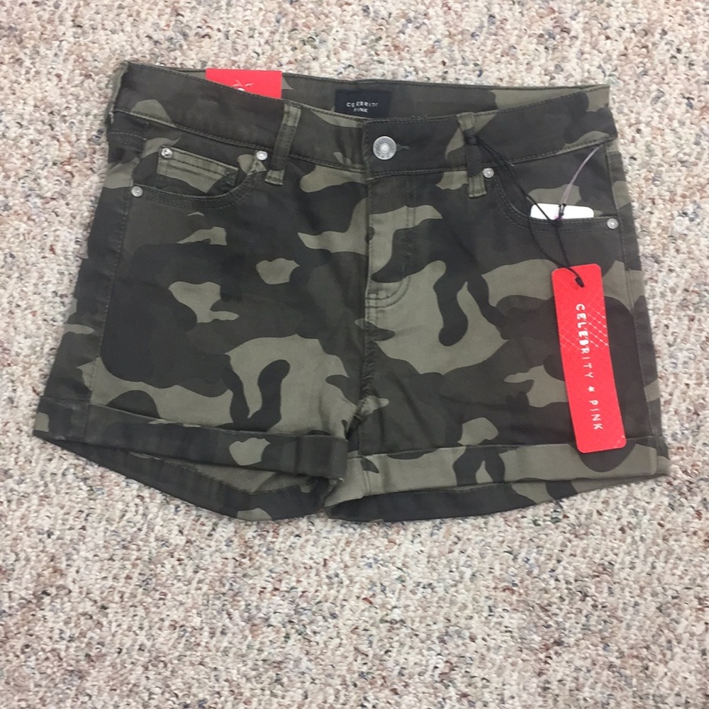 Celebrity Pink Camo Short